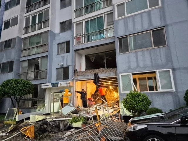 거제 20대 남성 사망자 나온 아파트 현장