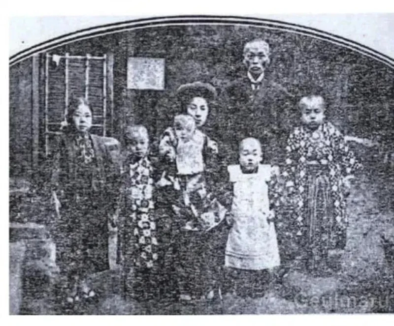 안상호 일가 사진 컬러 복원(펌)