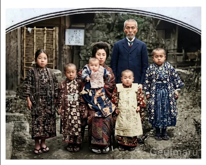 안상호 일가 사진 컬러 복원(펌)-2