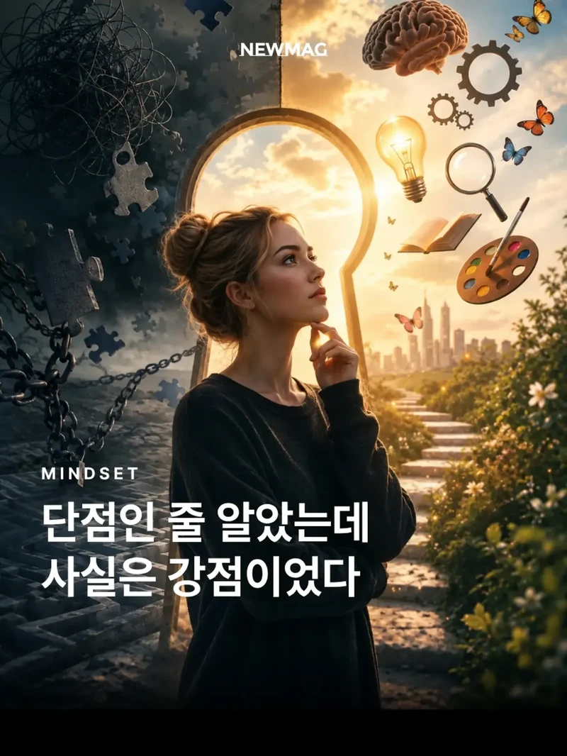 단점인 줄 알았는데 사실은 강점이었다