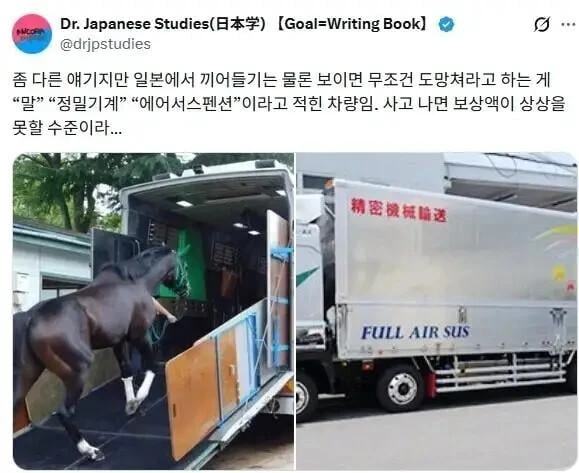 도로에서 외제차보다 조심해야한다는 차