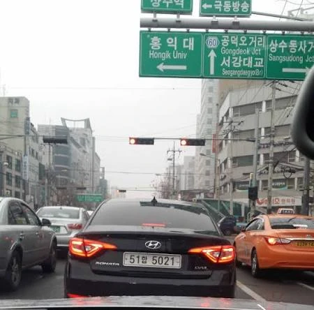 배?합?국? 특이한 자동차 번호판들-5