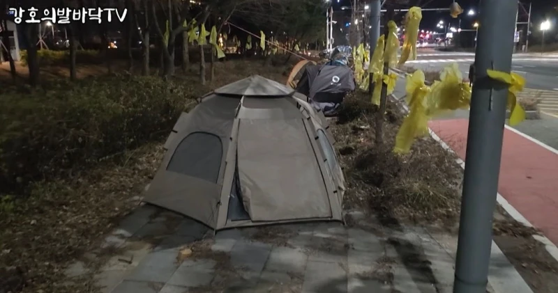 인천 영종도에 있는 텐트촌-9