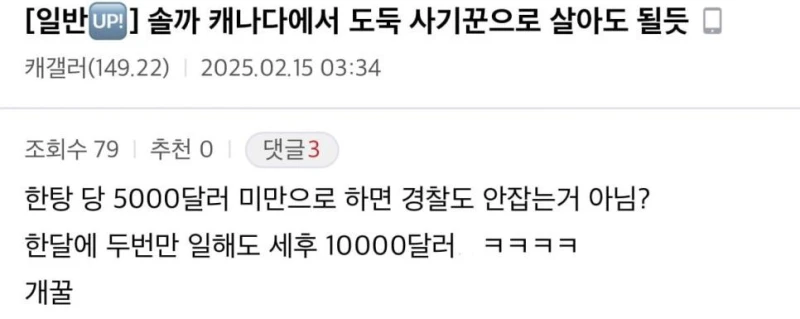 캐나다 워홀갔다가 일주일만에 전재산 털린 디씨인-6