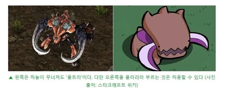 울트라와 울라리의 차이