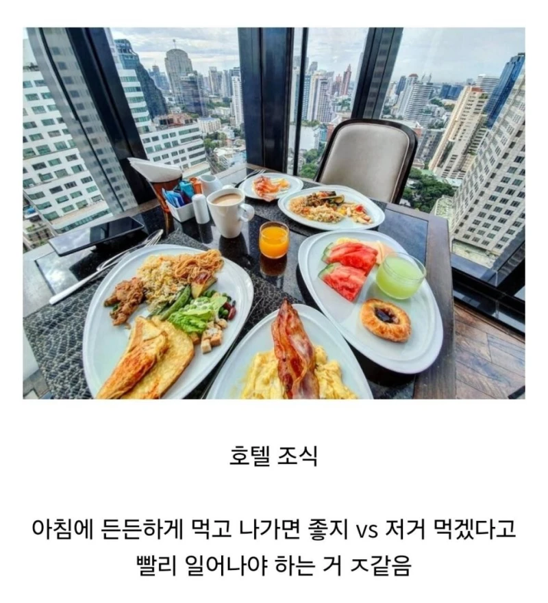여행가는 사람들 사이에서 호불호 갈린다는 옵션