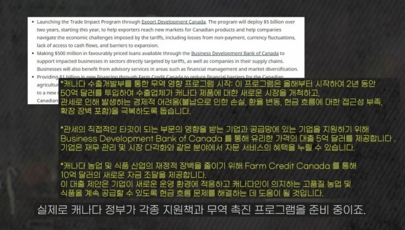 캐나다가 미국에 대응해 관세를 매길 수 있는 이유-89