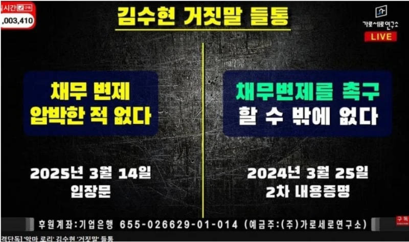 김수현 1,2차 내용증명, 김새론 문자 타임라인 요약 -14