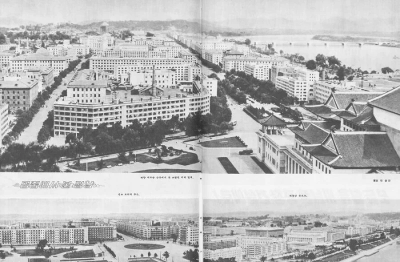 소련식 도시나 다름없던 1950~60년대 평양-6
