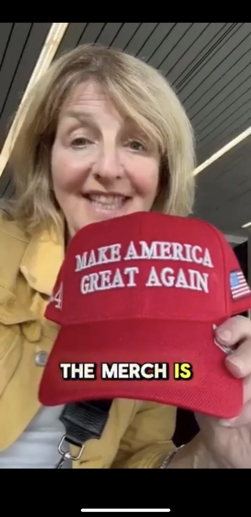 트럼프 MAGA 모자 원산지 