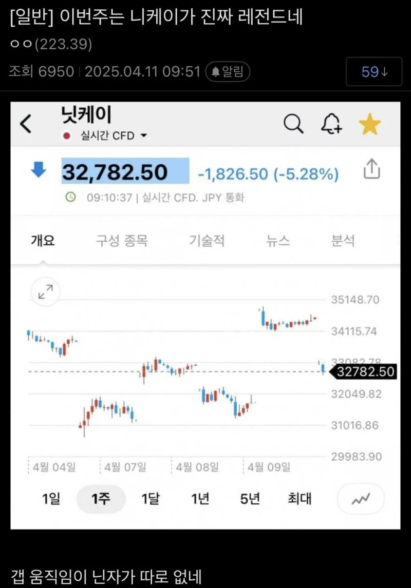 요즘 멋있다고 난리난 일본 주식시장