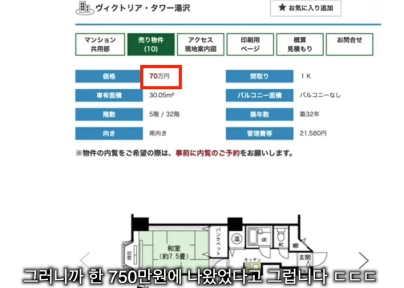 한국의 미래가 보이는 일본 부동산 가격-5