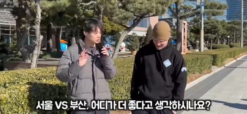 한국 여행중인 외국인들에게 물어본 서울 vs 부산-8