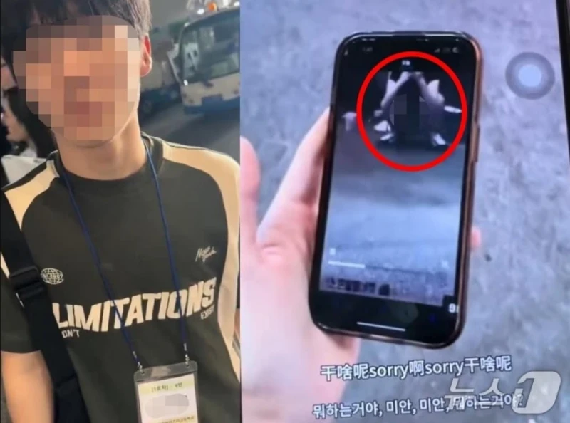 모터쇼서 '몰카' 찍은 부산 고교생