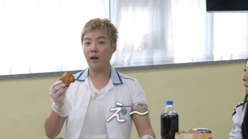 BBQ 치킨을 먹은 일본 여자돌 반응 -6