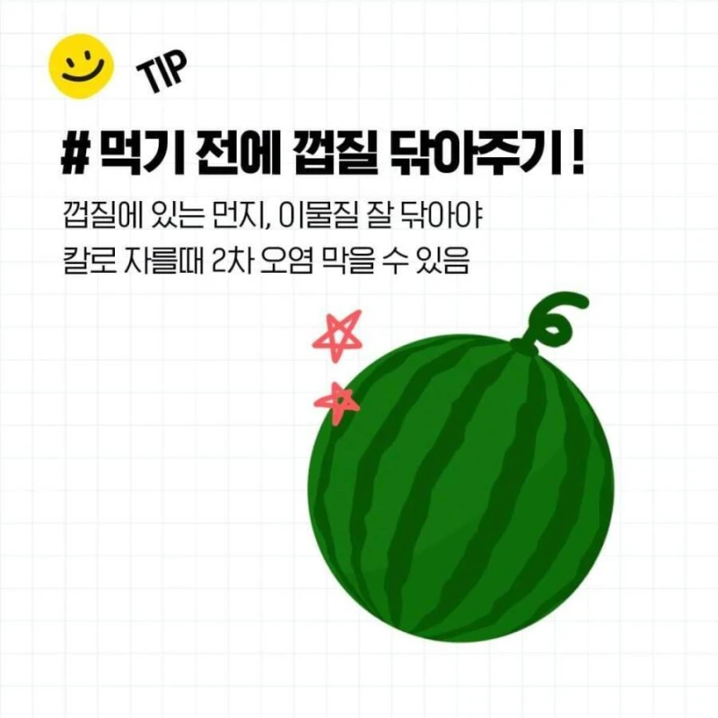 두드리지 않고 꿀수박 고르는 법과 보관 방법-8