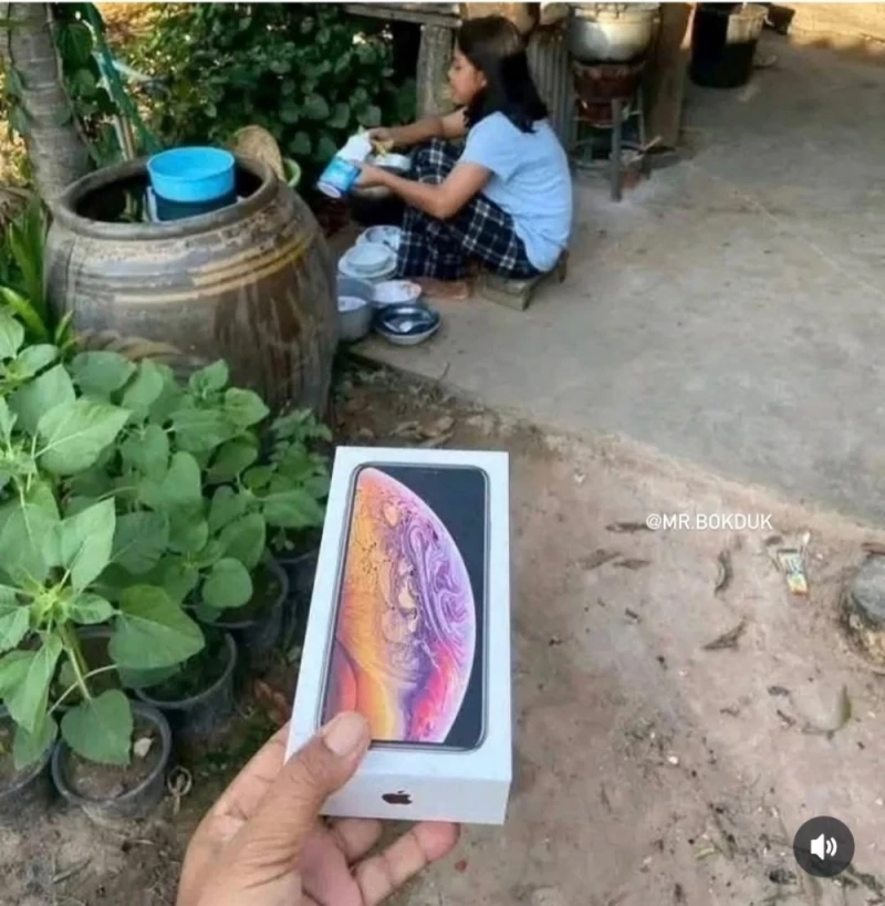 매일 설거지하는 동생을 위해 선물을 준비한 오빠 