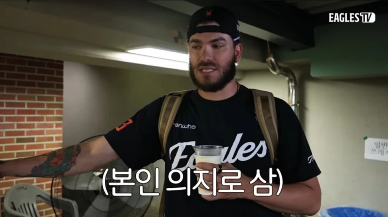 소상공인까지 챙기는 한화 이글스의 고봉세 선수 -13