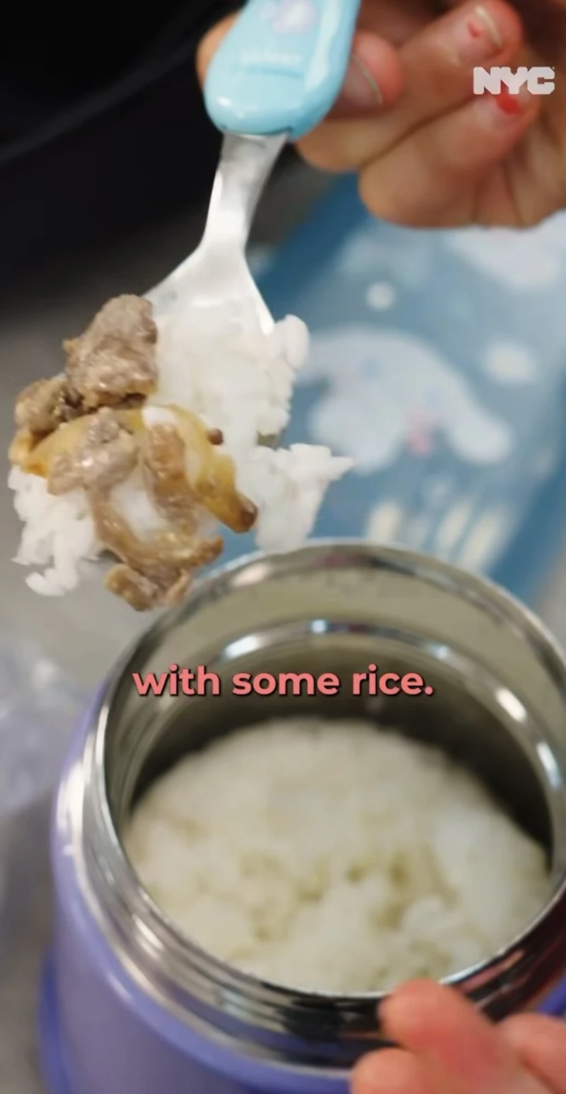뉴욕 인스타에 올라온 한인 학생 도시락-6