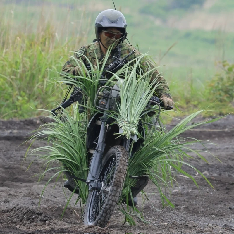 러우전 전훈이 반영된듯한 일본 육상 자위대 -4