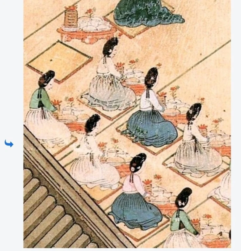 조선시대에는 독상 문화 였다네요.