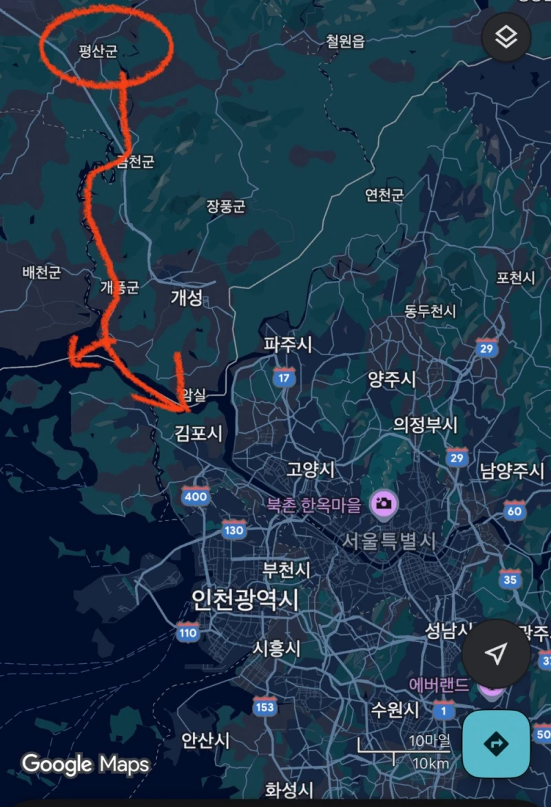 북한 핵폐수 방류, 김포시 한강과 인천 앞바다 유입 -2
