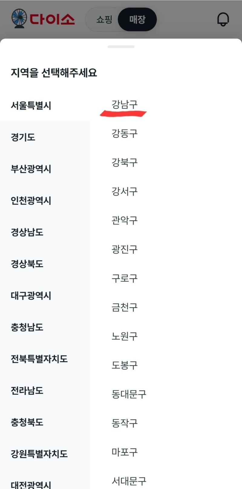 민생쿠폰 사용가능한 전국 다이소 매장-5
