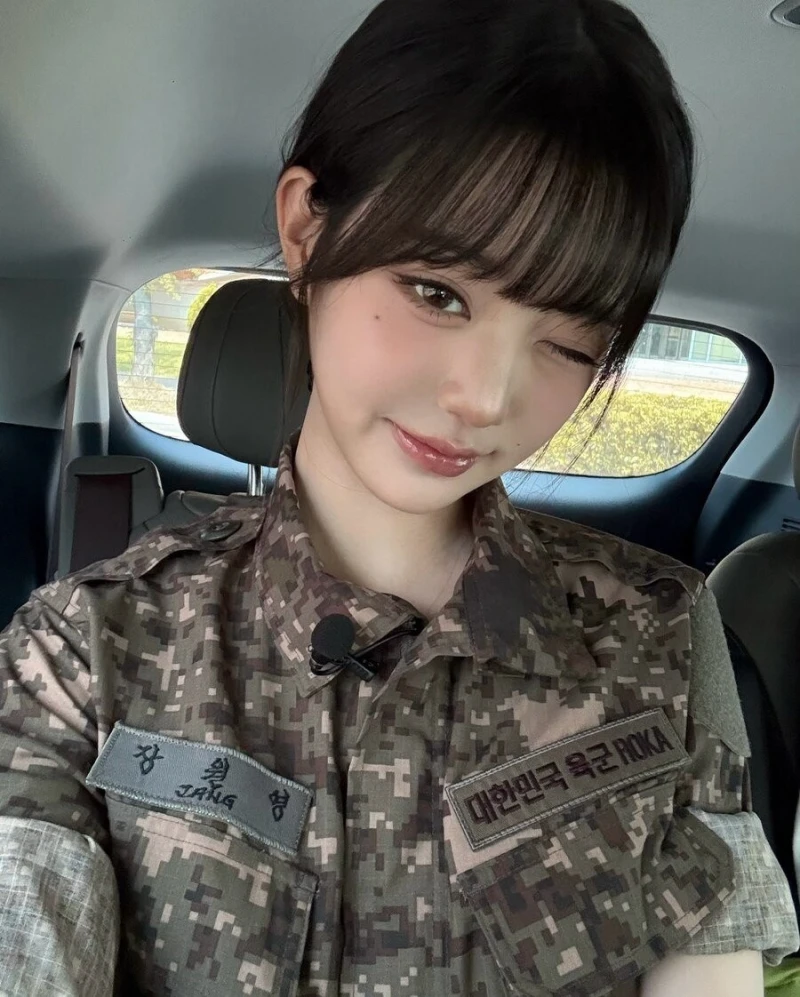 장원영 유격훈련 전/후 차이
