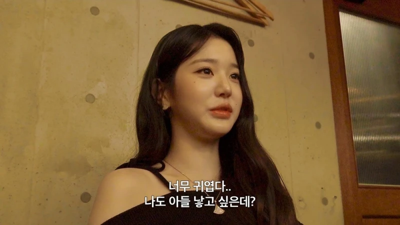 장원영을 실제로 본 이민정 아들 준후의 소감-6