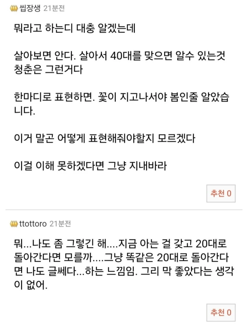 아재들이 젊다고 부러워 하는 게 이해 안 되는 06년생-4