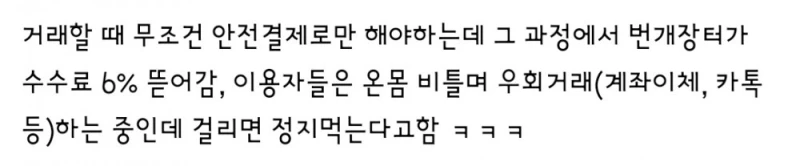 안전거래 강제화 된 번개장터 근황-12