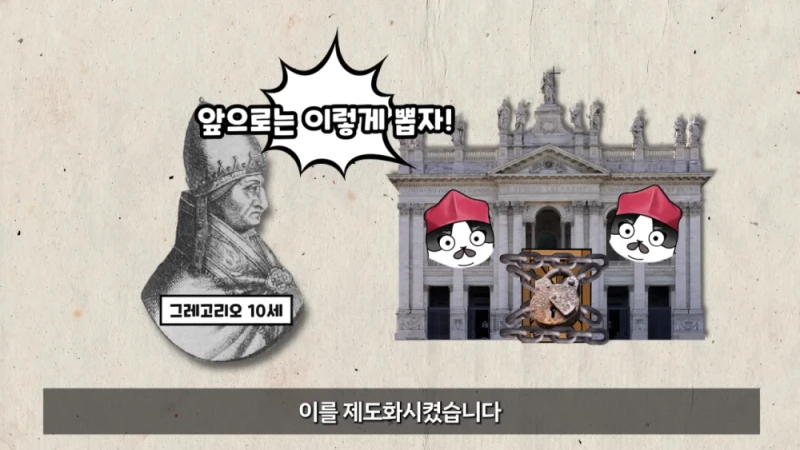 교황 선거를 콘클라베 라고 부르는 이유-15