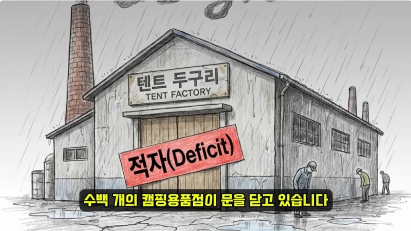 망해가고 있다는 캠핑 시장 상황-2