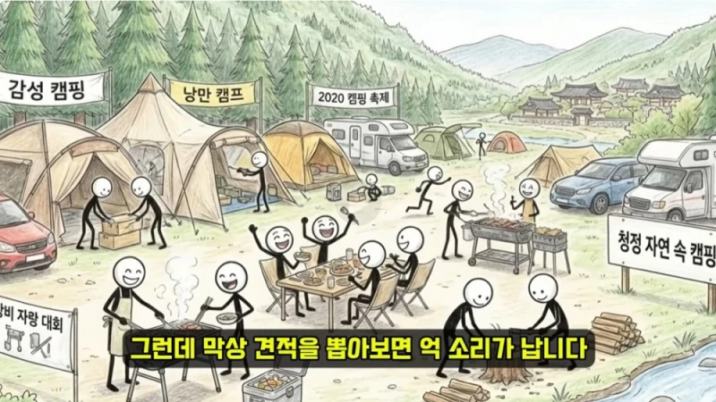 망해가고 있다는 캠핑 시장 상황-7