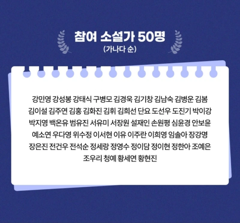 2025년 소설가 50인이 뽑은 올해의 소설-2