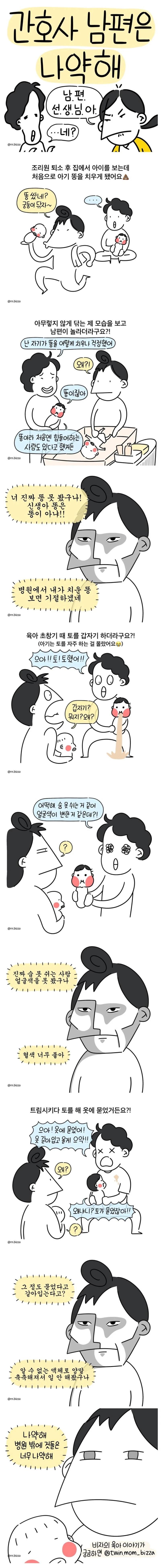 간호사 남편은 나약해