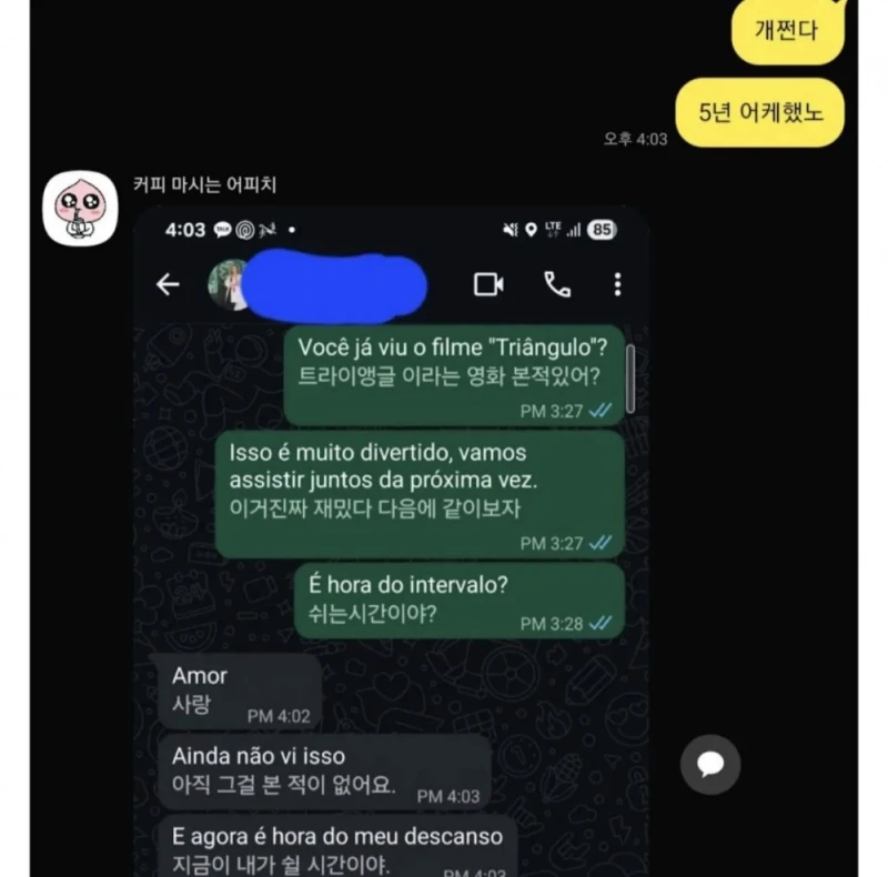 1월에 여자친구 보러 브라질 간다는 친구…-7