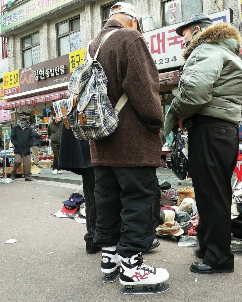 해외에서 화제 된 동묘 할아버지들 패션-3