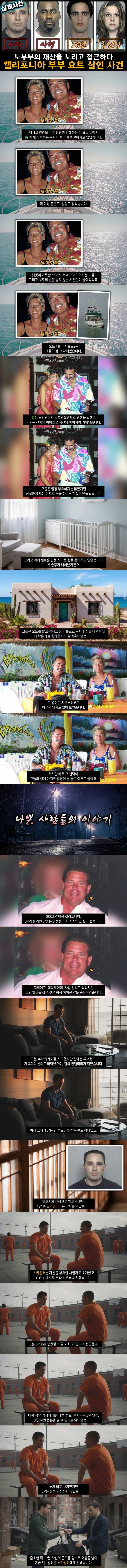 캘리포니아 부부 요트 살인 사건의 전말 