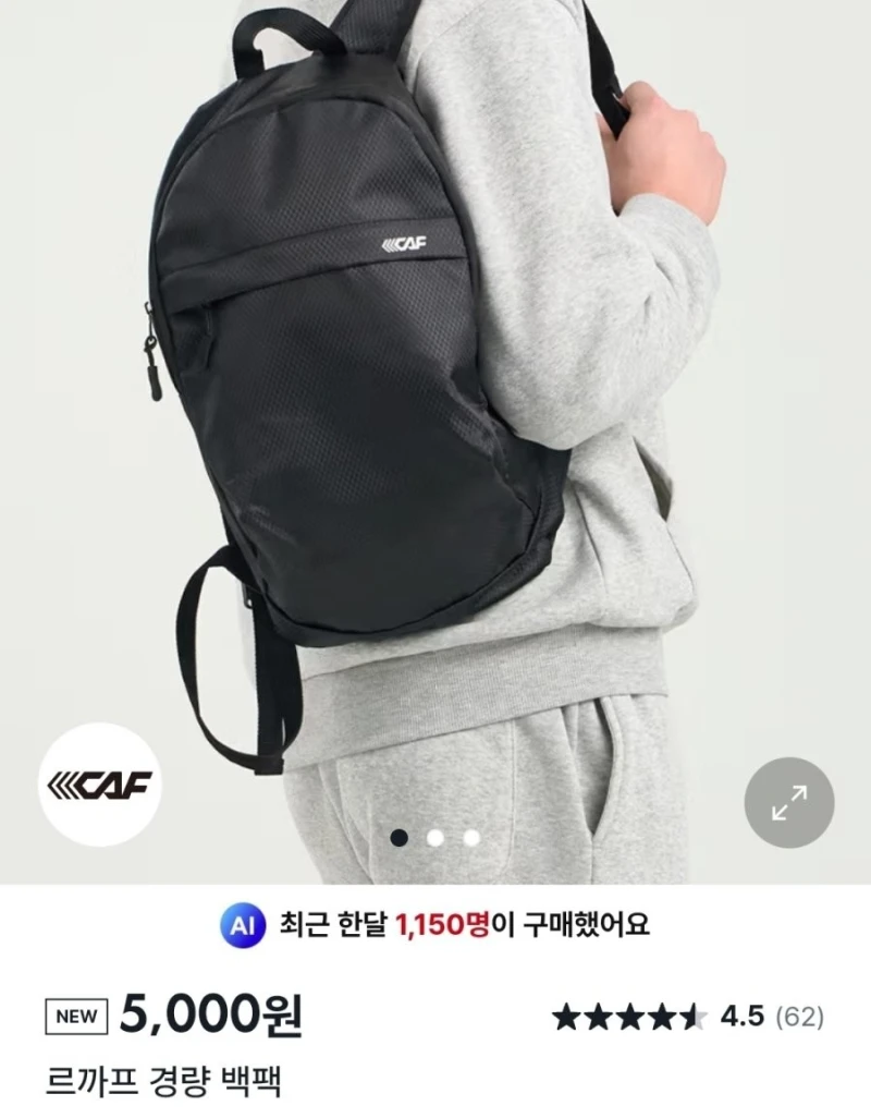 다이소 쌉가성비 백팩