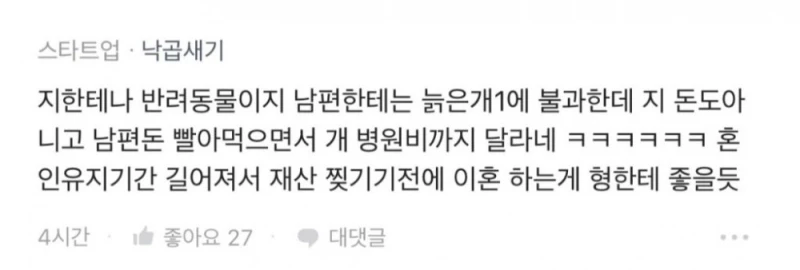 강아지 수술비 1400만원으로 이혼 직전이야...-9