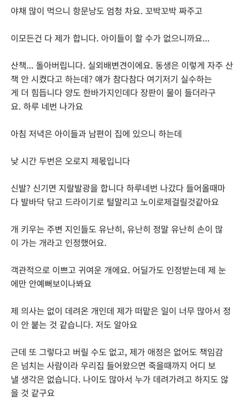 [네이트판] 데려온 개가 도무지 예뻐지질 않습니다-4