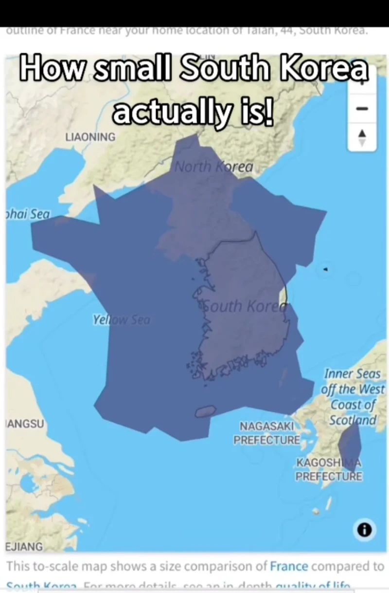 한국의 사이즈를 보고 충격받은 미국인-4