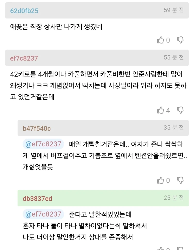 월요일날 회사 못나갈거같다는 사람-2