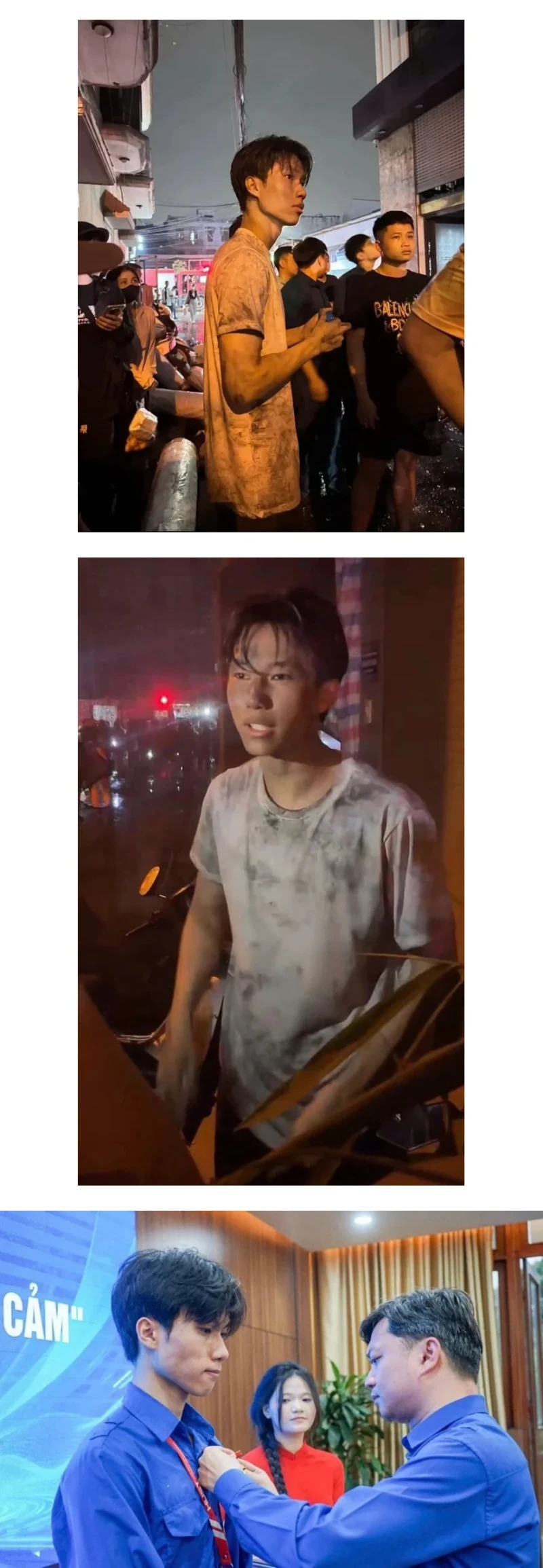 베트남 화재현장에서 사람들을 구한 영웅 대학생 근황