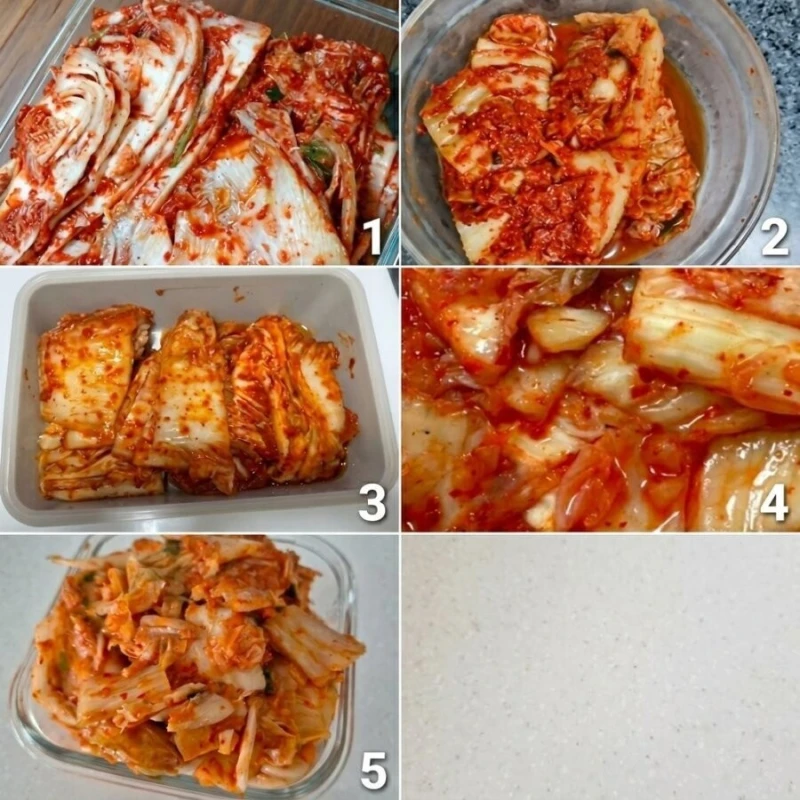 이거 다 한국 김치처럼 보이는데… 딱 하나 가짜임