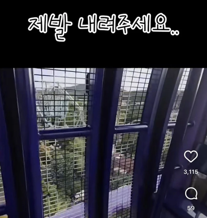 현시각 피해자 속출하고 있는 경주월드 놀이기구