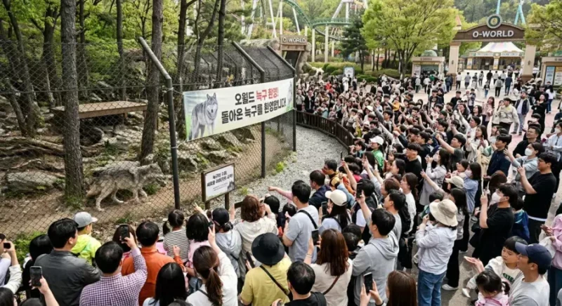 늑구 돌아온 대전 오월드 풍경 예상 