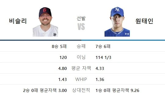 KBO  삼성 (H)  vs   롯데