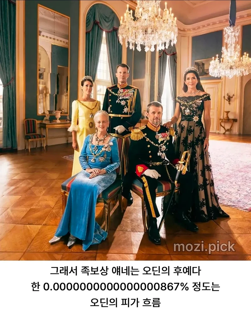 오딘의 60대손이라는 현재 덴마크 국왕-3